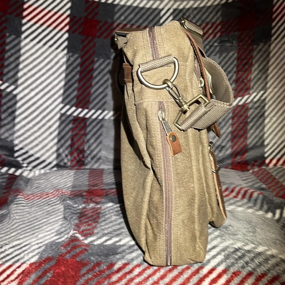 EDDIE BAUER VINTAGE OXFORD BRIEFCASE 💼 Era 1990-1996 RARE VHTF🔥